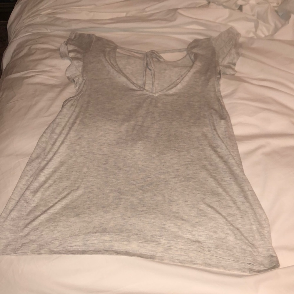 gray blouse - Picture 2 of 2